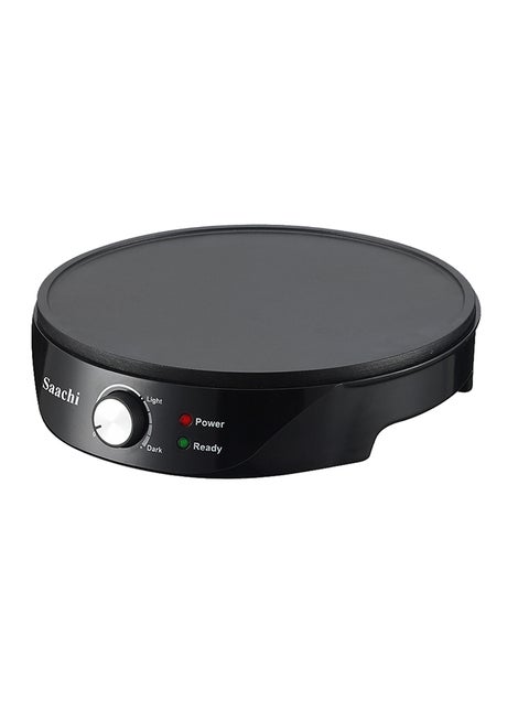 ماكينة صنع الكريب/الأنجيرو مع تحكم في درجة الحرارة قابل للتعديل 1000 W NL-CM-1863-BK أسود
