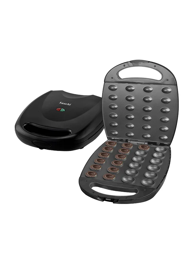 Saachi 24-Piece Nutty Maker with Non-Stick Plate and Automatic Temperature Control 1400 W NL-NM-1518-BK Black
