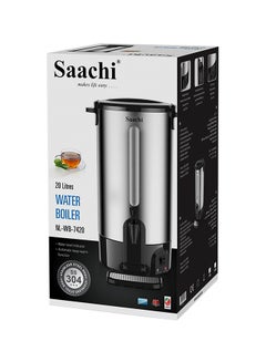 Saachi Water Boiler with Stainless Steel Body, Adjustable Temperature Control, Automatic Shut-Off and Non-Drip Dispensing Tap NL-WB-7420-ST Silver  - Image 3