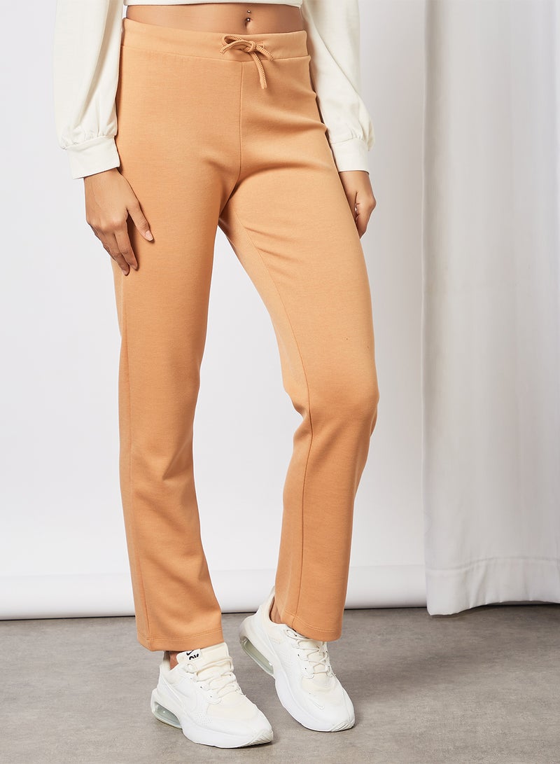 Jacqueline de Yong - Basic Sweatpants Brown - Image 1