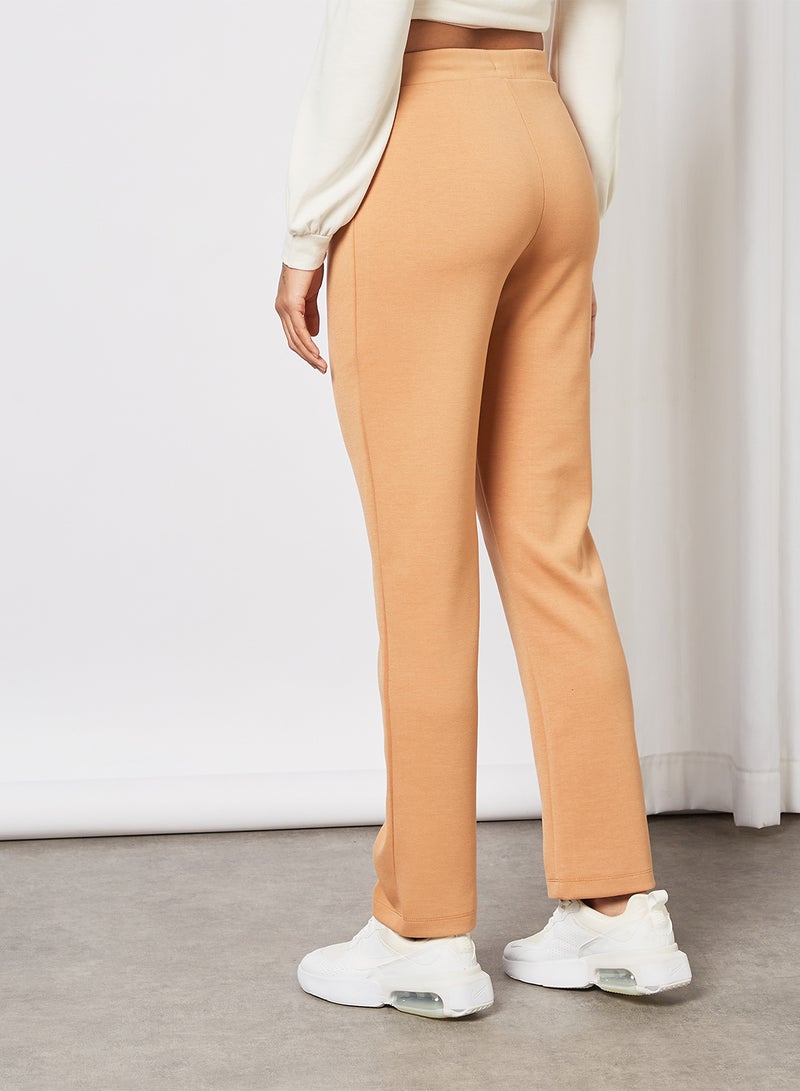 Jacqueline de Yong - Basic Sweatpants Brown - Image 1
