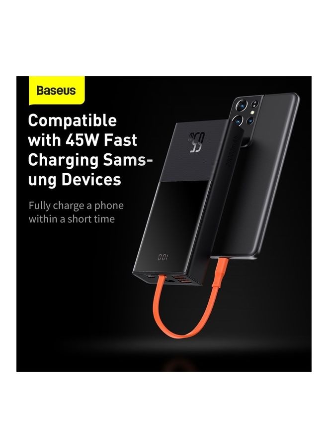 Baseus Digital Display Fast Charging Power Bank Black - Image 3
