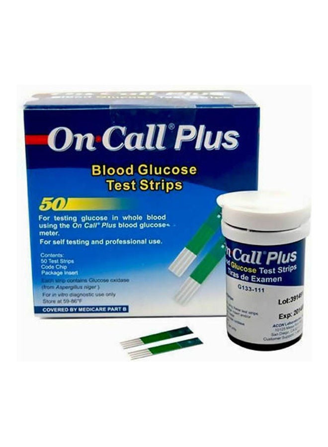 On Call Plus Blood Glucose 50 Strips - v1634202681/N51357440A_1