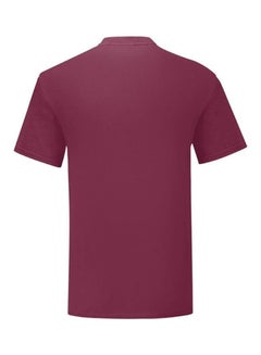 FRUIT OF THE LOOM Iconic 150 T-Shirt Purple  - Image 2