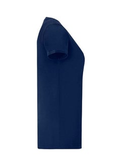 FRUIT OF THE LOOM Iconic 150 T-Shirt Navy Blue  - Image 3