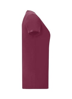 FRUIT OF THE LOOM Iconic 150 T-Shirt Purple  - Image 3