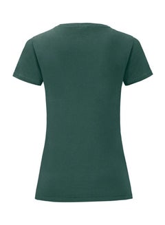FRUIT OF THE LOOM Iconic 150 T-Shirt Forest Green  - Image 2