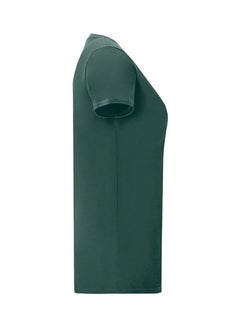 FRUIT OF THE LOOM Iconic 150 T-Shirt Forest Green  - Image 3