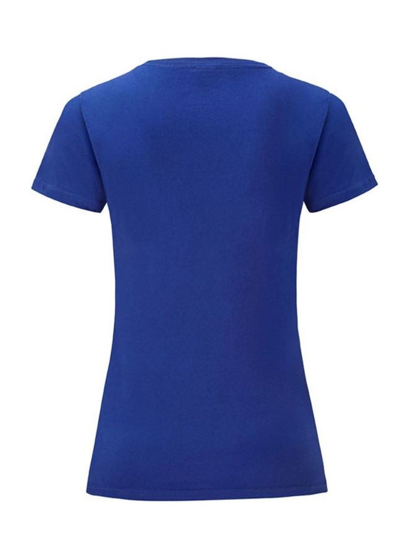 FRUIT OF THE LOOM Iconic 150 T-Shirt Cobalt Blue - Image 2