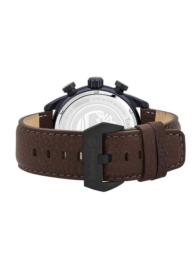 Timberland Leather Strap Analog Wrist Watch T TBL16002JLABL-03