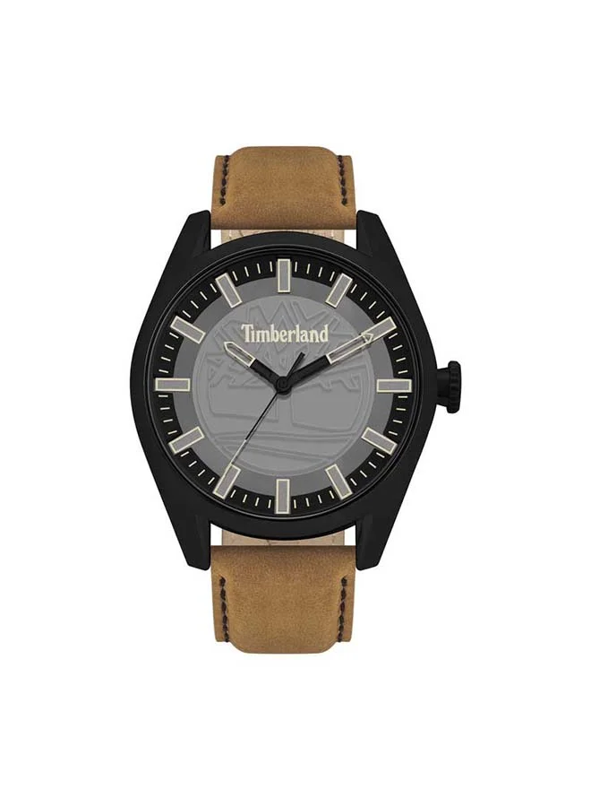 Timberland Leather Strap Analog Wrist Watch T TBL16005JYB-13