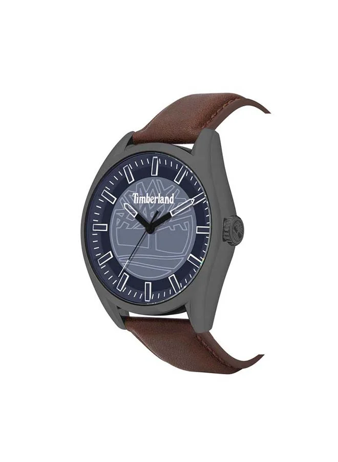 تمبرلاند Mens Leather Strap Analog Wrist Watch T TBL16005JYU03