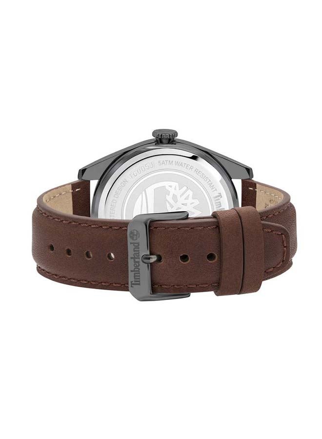 Timberland Men's Leather Strap Analog Wrist Watch T TBL16005JYU-03 - Image 3