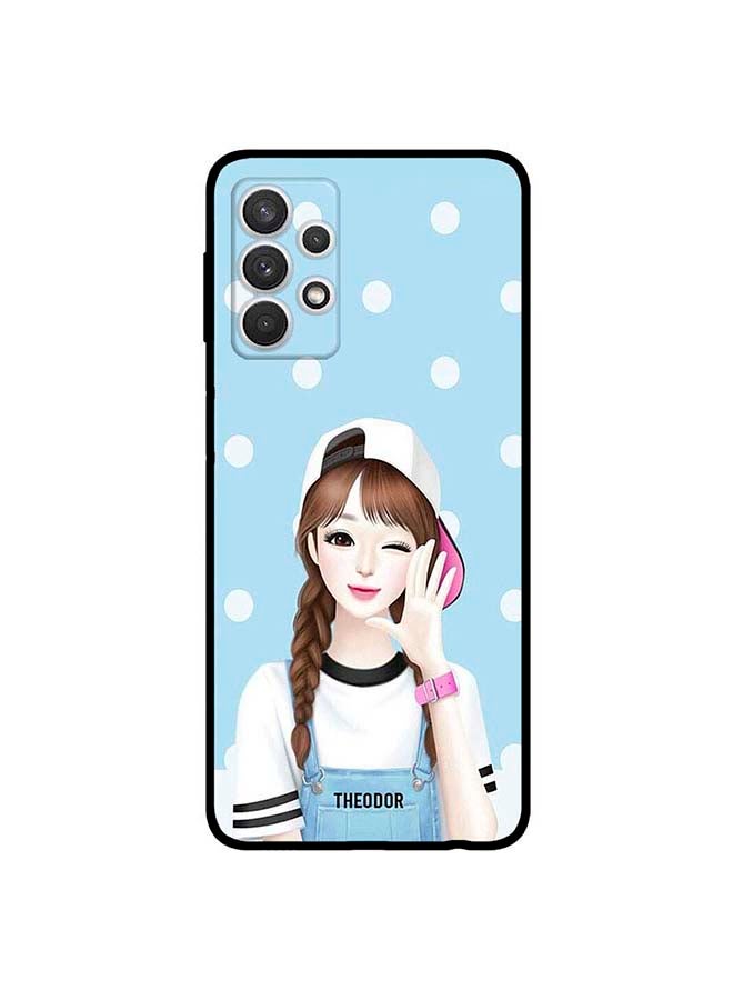 ثيودور غطاء حماية واق للفتيات من ساماسونج جالاكسي A32 5G متعدد الألوان - Image 1