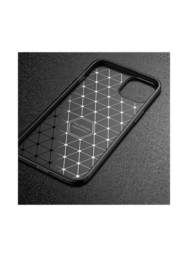 Theodor Carbon Fiber Protective Case Cover For Apple iPhone 13 Black - Image 3