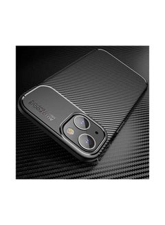 Theodor Carbon Fiber Protective Case Cover For Apple iPhone 13 Black  - Image 4
