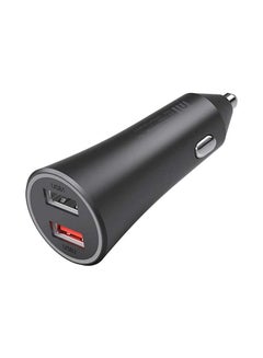 Xiaomi Mi 37W Dual-Port Car Charger Black  - Image 2