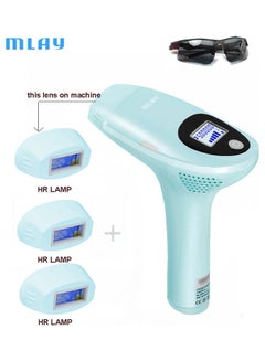 MLAY Permanent IPL Laser Hair Removal Device Light Green 6.98x8.27inch  - Image 1