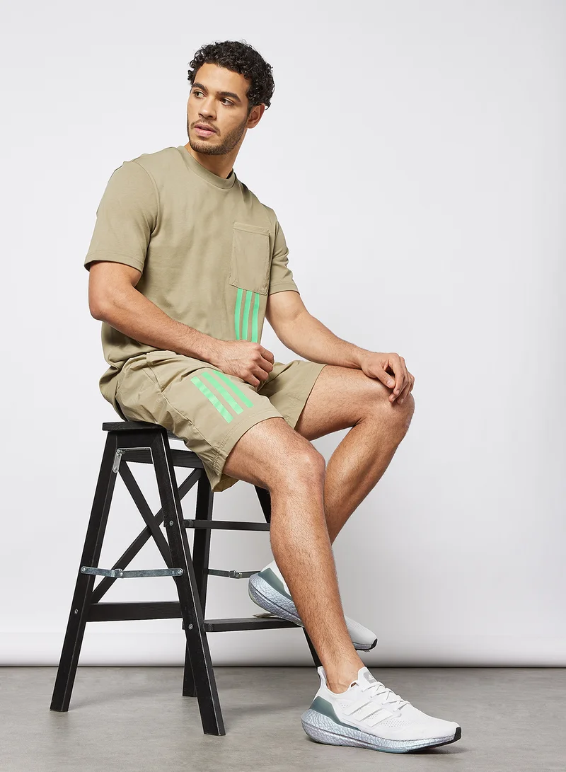 Adidas X-City Woven Shorts Olive