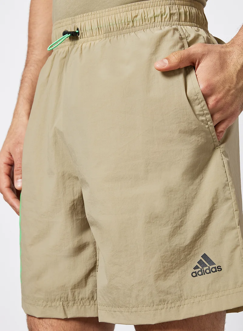 Adidas X-City Woven Shorts Olive