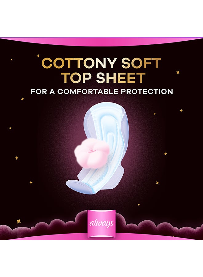 Always - Dreamzz Breathable Soft Night Long Pads 7 Count - Image 1