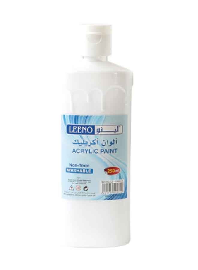 LEENO Acrylic Paint 250ml White 