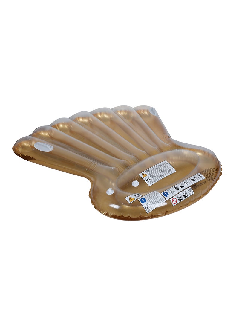 Shell Inflatable Float, Wide Sized, Suitable For Age 15+, Premium Quality, Travel Friendly 160 x 160cm
