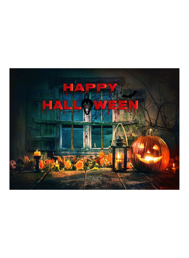 خلفية تصوير فوتوغرافي بتصميم الهالوين متعدد الألوان - Image 1