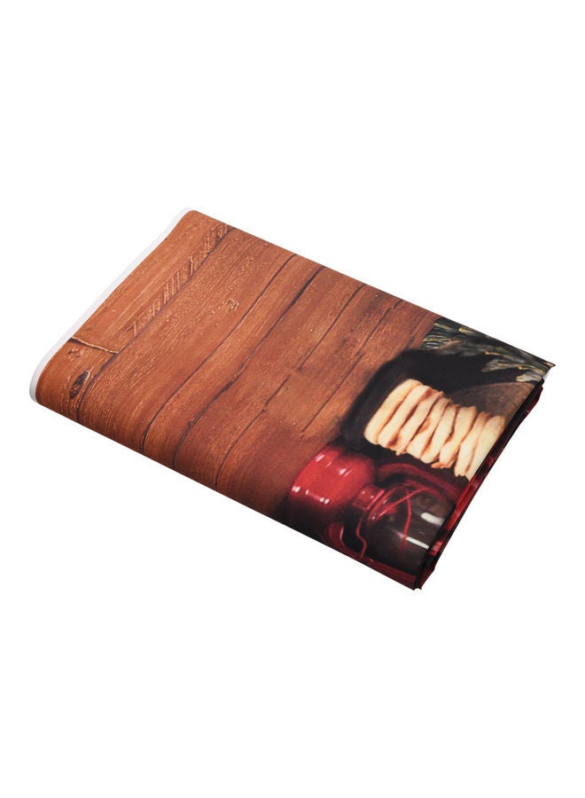 Photography Background with Wood Floor Photo Studio Prop for Portrait and Party Decoration 2.1 x 1.5m Multicolour - Image 5