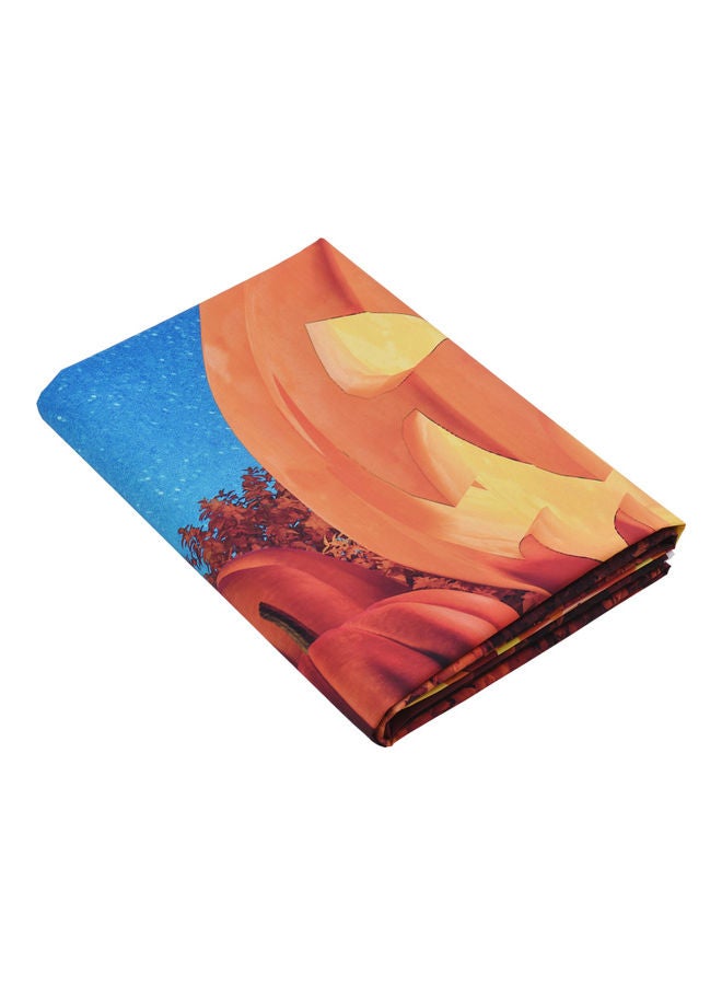 Generic - Halloween Theme Portrait Photography Background with Pumpkin Pattern Multicolour - Image 1