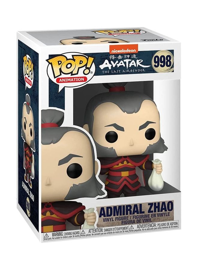 Funko Pop! - Funko Pop - Animation: Avatar- Zhao With Fireball 2.5x2.5x3.75inch - Image 1