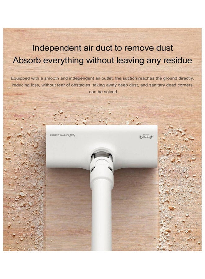 Deerma - Handheld Vacuum Cleaner 15KPA Portable Lightweight Wired Household Strength Dust Collector 600 kW DX300 White - Image 1
