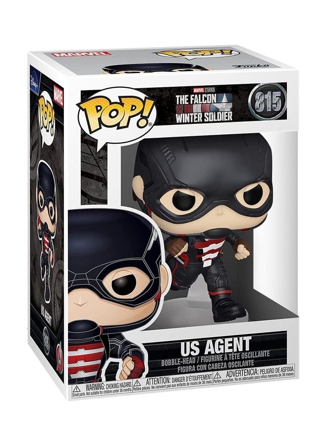 Funko Pop! - Falcon & The Winter Solider - Captain America Bobblehead Vinyl Figure 6.35x6.35x9.53cm - Image 1
