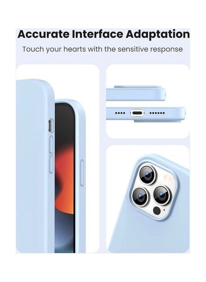 Generic - Silicone Protective Case For iPhone 13 Pro Max Sky Blue - Image 1
