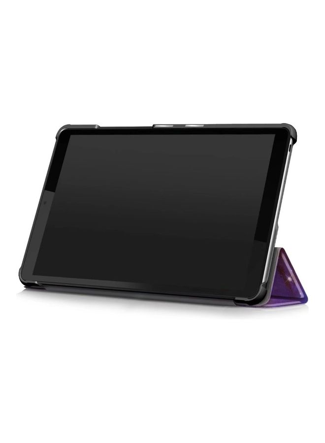 Slim Light Cover Trifold Stand Hard Shell Folio Case for Lenovo Tab M8 Multicolour - Image 3