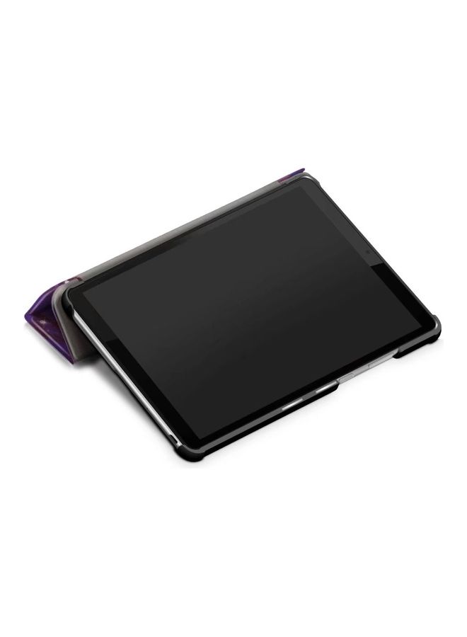 Slim Light Cover Trifold Stand Hard Shell Folio Case for Lenovo Tab M8 Multicolour - Image 4