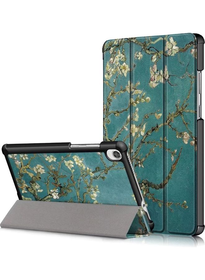 Slim Light Trifold Stand Hard Shell Folio Case Cover for Lenovo Tab M8 Multicolour - Image 1