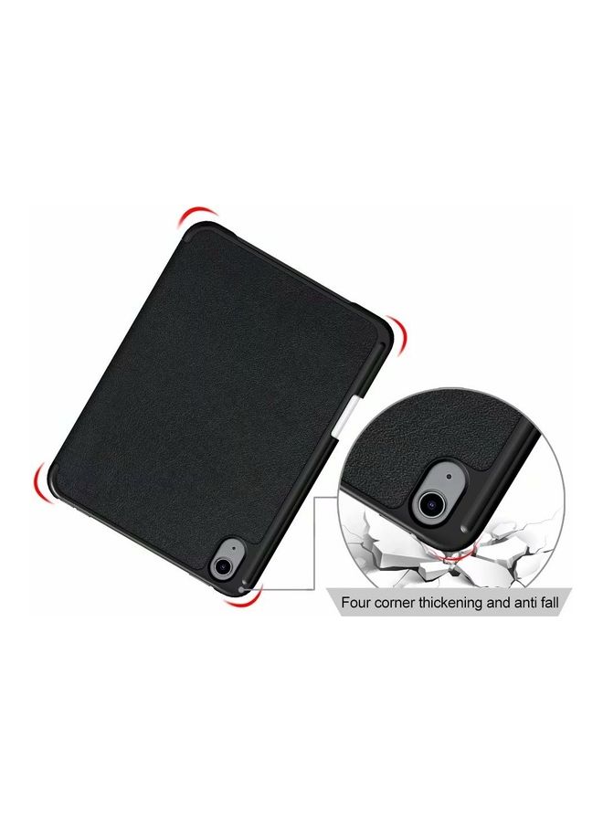 Smart Protective Cases for Apple iPad Mini 6 with Pencil Holder Black - Image 4