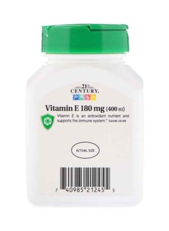 21st CENTURY Vitamin E 180mg Supplement - 110 Softgels  - Image 3
