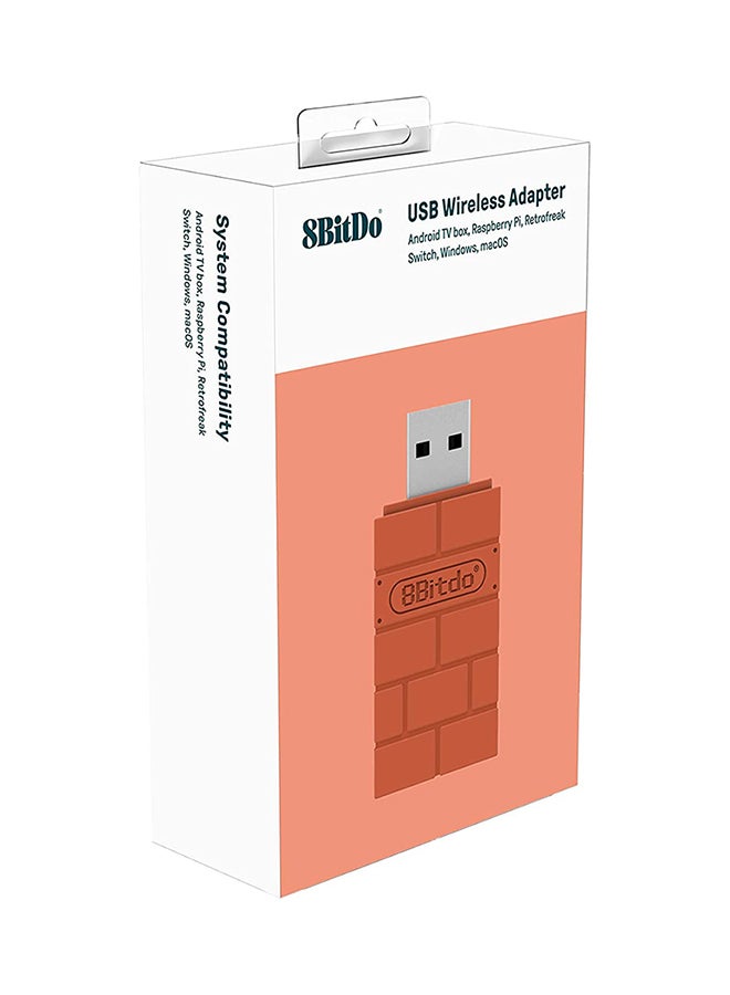 8Bitdo - Wireless Bluetooth Adapter for Windows/Mac/Raspberry Pi Nintendo Switch - Image 1