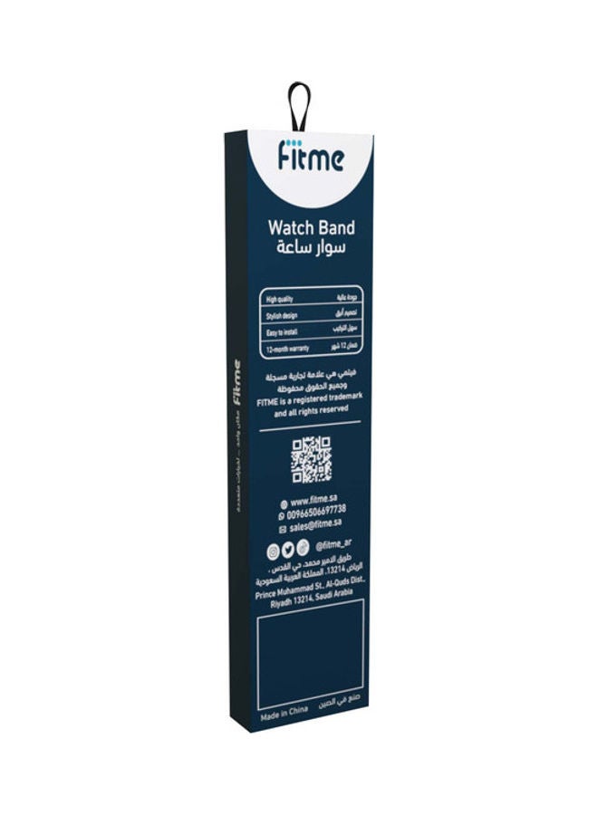 FITME - Replacement Milanese Band for Fitbit Luxe Black - Image 1