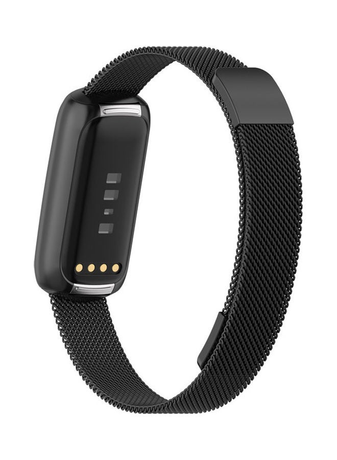 FITME - Replacement Milanese Band for Fitbit Luxe Black - Image 1