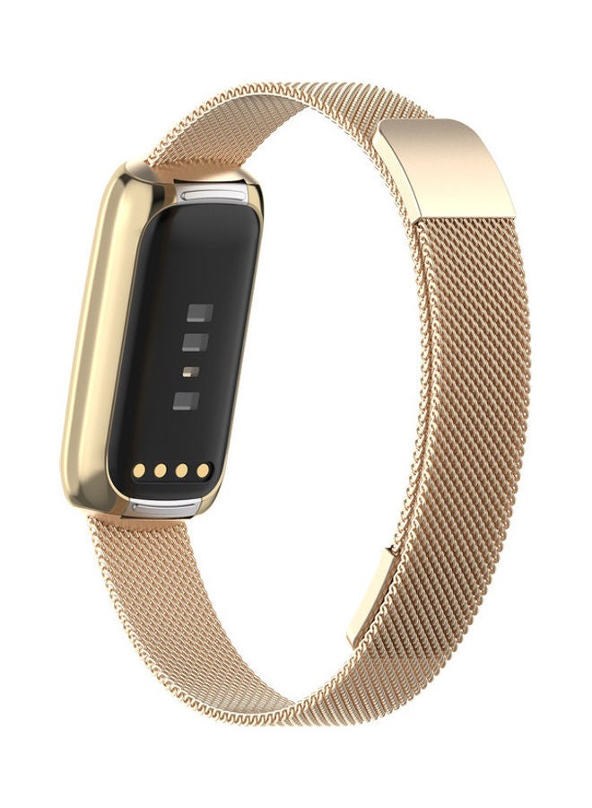 FITME - Replacement Milanese Band for Fitbit Luxe Gold - Image 1