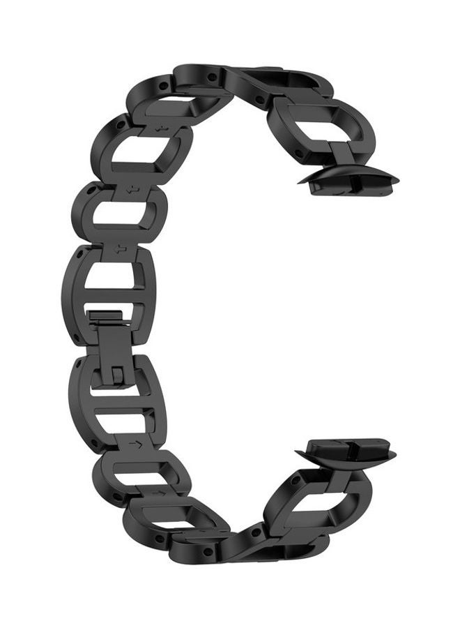 FITME Replacement Metal Bracelet for Fitbit Luxe Black  - Image 4