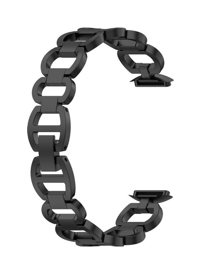 FITME Replacement Metal Bracelet for Fitbit Luxe Black  - Image 5