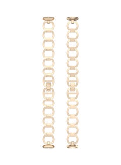 FITME Replacement Metal Bracelet for Fitbit Luxe Gold  - Image 3