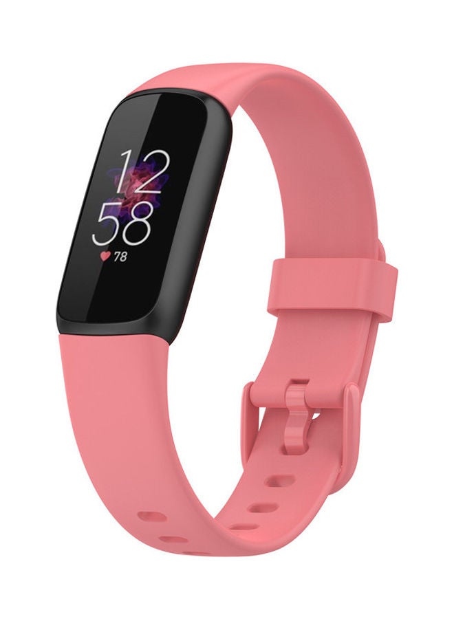 FITME 2-Piece Classic Silicone Band For Fitbit Luxe Small/Large Pink  - Image 1
