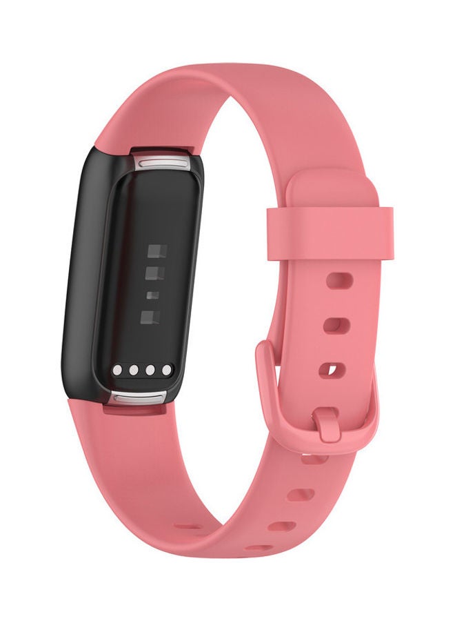 FITME 2-Piece Classic Silicone Band For Fitbit Luxe Small/Large Pink  - Image 2