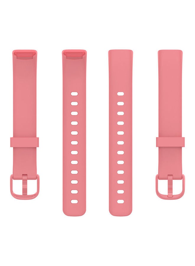 FITME 2-Piece Classic Silicone Band For Fitbit Luxe Small/Large Pink  - Image 3