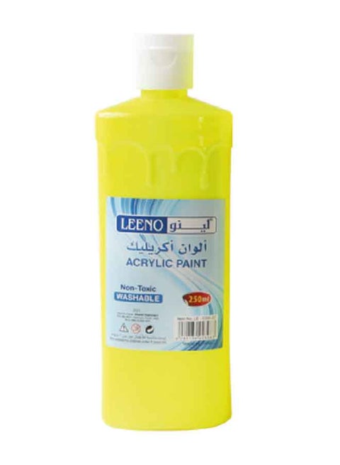 Acrylic Paint 250ml Yellow